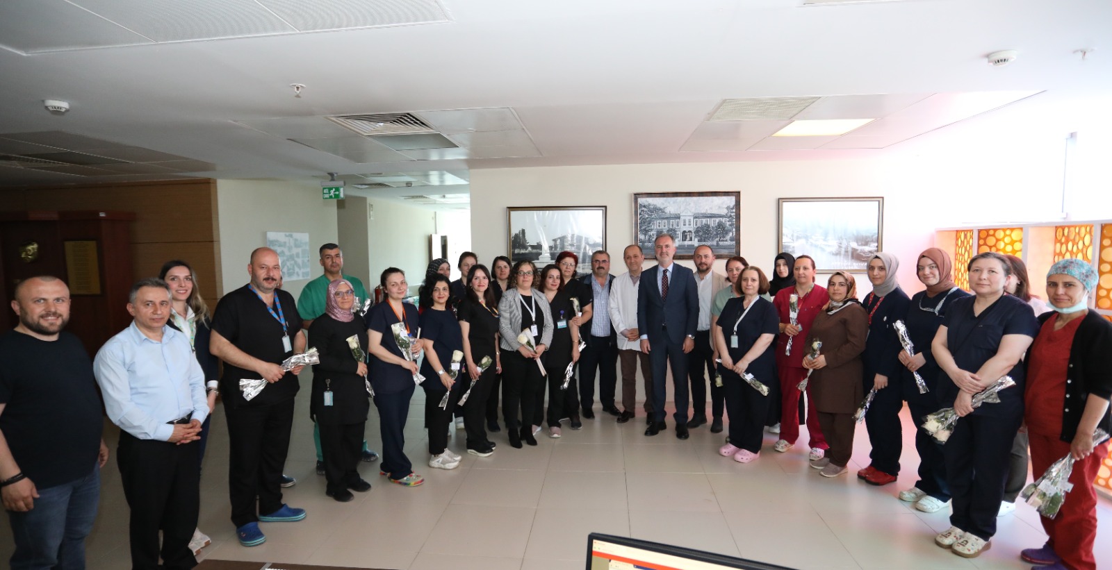 İnegöl Belediye Başkanı Alper TABAN Bey'den hastanemize ''Hemşireler Günü'' Ziyareti